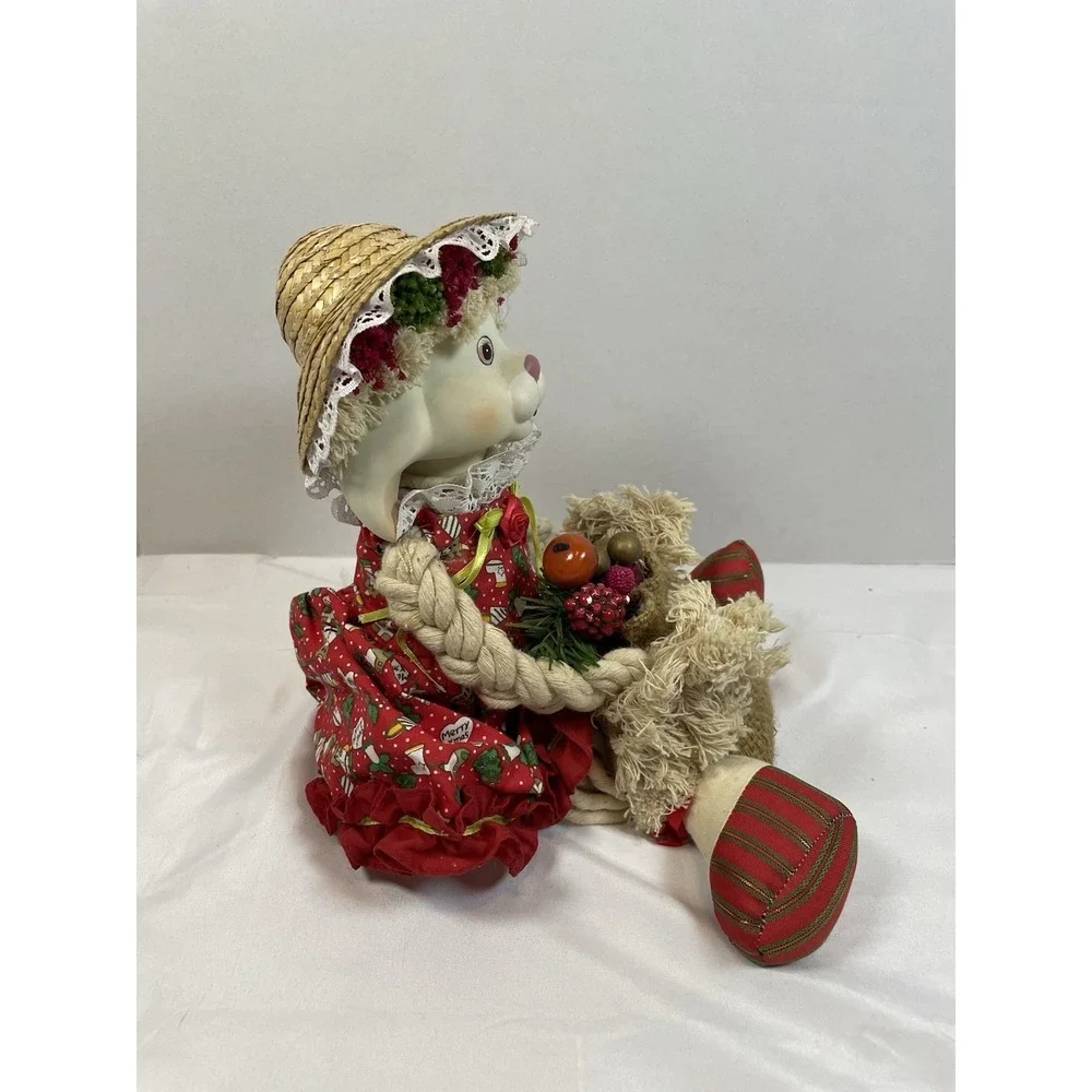 House of‎ Lloyd Christmas Around the World Flossie Bunny Doll Holiday Decor
